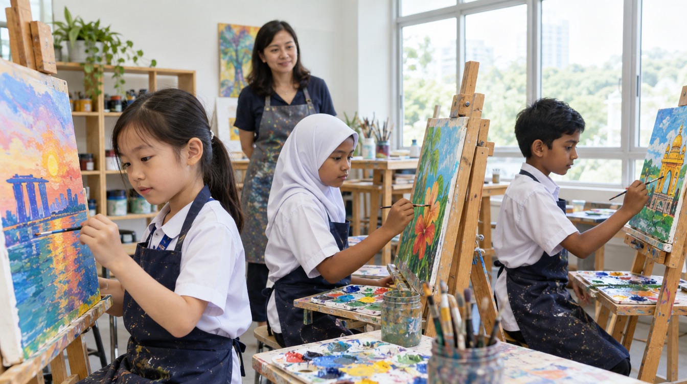 Art Classes for Kids in Singapore